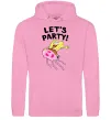 Жіноча толстовка (худі) Sponge Bob lets party Рожевий фото