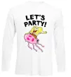 Лонгслив Sponge Bob lets party Белый Лонгслив Sponge Bob lets party Белый фото