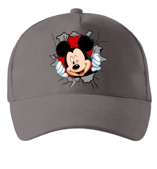 Кепка Mickey підморгує Серый фото