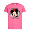 Детская футболка Mickey підморгує Ярко-розовый фото