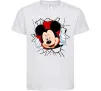 Детская футболка Mickey підморгує Белый фото