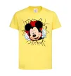 Детская футболка Mickey підморгує Лимонный фото