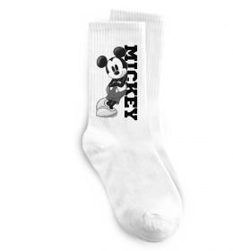 Носки Чорно-білий Міккі