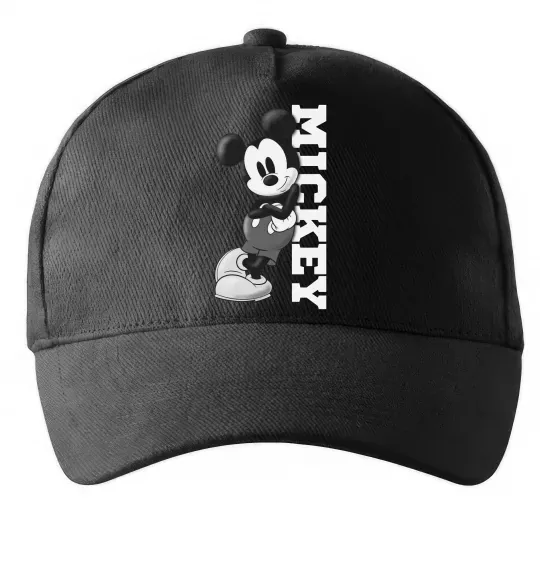 Кепка Чорно-білий Міккі Чорний фото