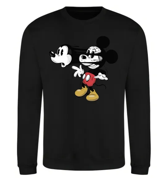 Світшот Mickey Mouse crazy Чорний фото