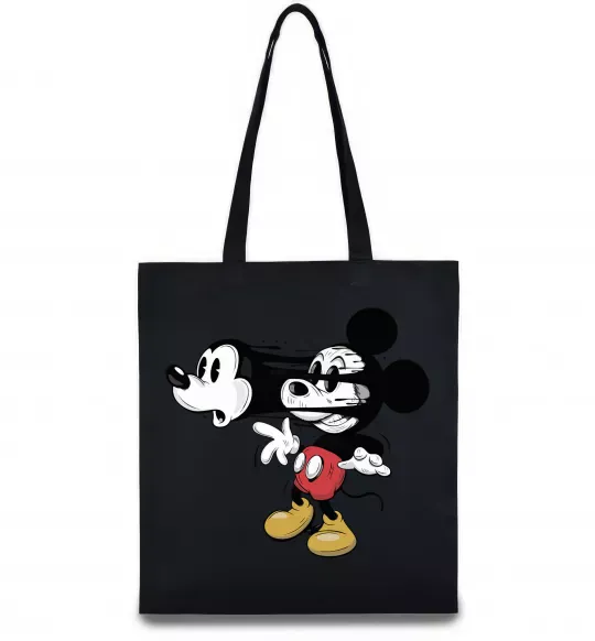 Еко-сумка Mickey Mouse crazy Чорний фото