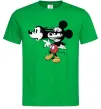 Чоловіча футболка Mickey Mouse crazy Зелений фото