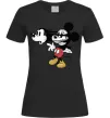 Жіноча футболка Mickey Mouse crazy Чорний фото