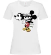 Жіноча футболка Mickey Mouse crazy Білий фото