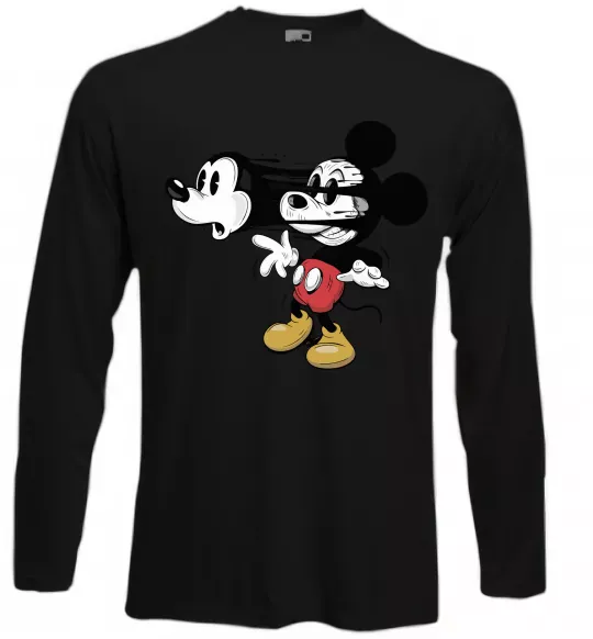 Лонгслів Mickey Mouse crazy Чорний фото