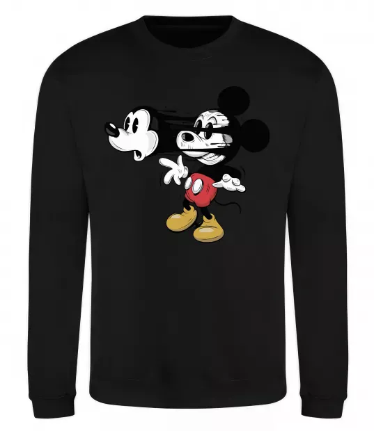 Світшот Mickey Mouse crazy Чорний фото