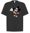 Футболка Оверсайз Mickey Mouse crazy Чорний фото