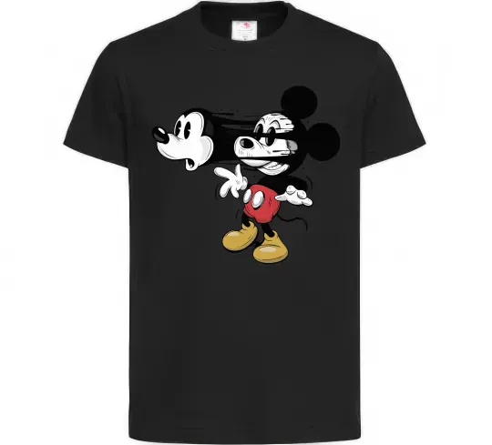 Детская футболка Mickey Mouse crazy Черный фото