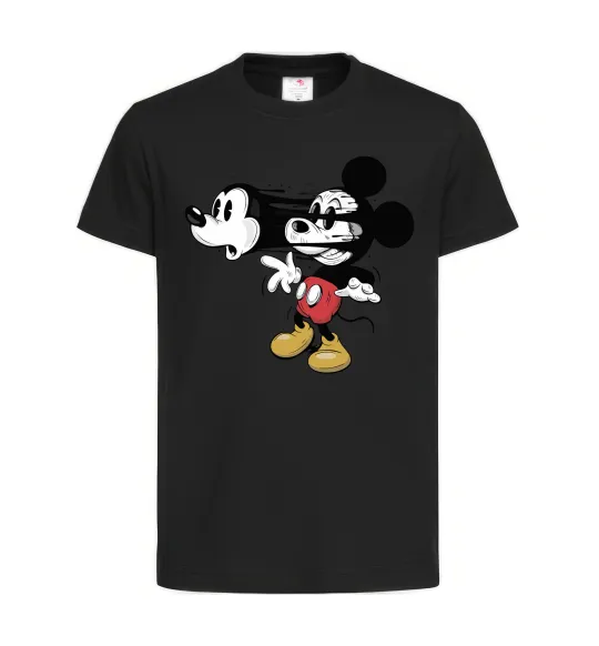 Детская футболка Mickey Mouse crazy Черный фото