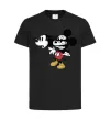 Детская футболка Mickey Mouse crazy Черный фото