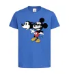 Детская футболка Mickey Mouse crazy Ярко-синий фото