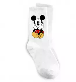 Носки Cute Mickey Mouse Белый фото