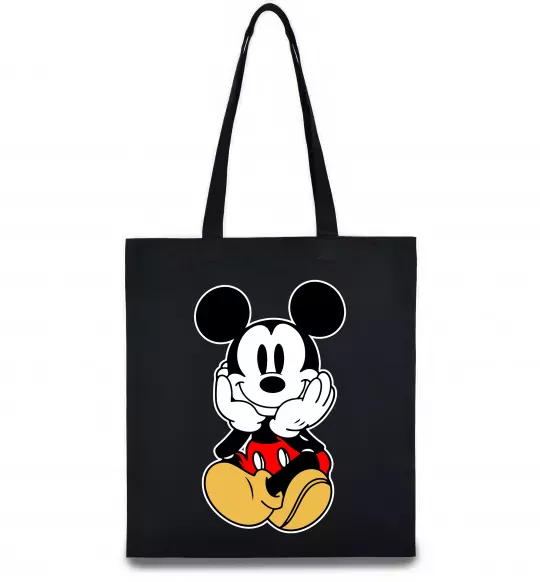 Эко-сумка Cute Mickey Mouse Черный фото