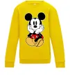 Детский Свитшот Cute Mickey Mouse Солнечно желтый фото