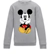 Детский Свитшот Cute Mickey Mouse Серый меланж фото