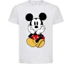 Дитяча футболка Cute Mickey Mouse Білий фото