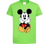 Дитяча футболка Cute Mickey Mouse Лаймовий фото