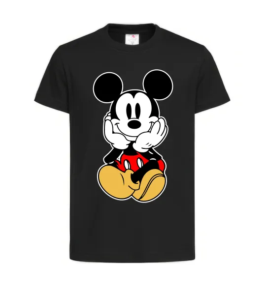 Детская футболка Cute Mickey Mouse Черный фото