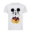 Детская футболка Cute Mickey Mouse Белый фото