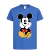 Детская футболка Cute Mickey Mouse Ярко-синий фото