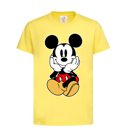 Детская футболка Cute Mickey Mouse Лимонный фото