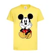 Детская футболка Cute Mickey Mouse Лимонный фото