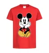 Детская футболка Cute Mickey Mouse Красный фото