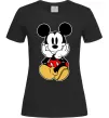 Жіноча футболка Cute Mickey Mouse Чорний фото