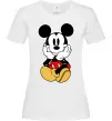 Жіноча футболка Cute Mickey Mouse Білий фото