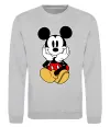 Світшот Cute Mickey Mouse Сірий меланж фото