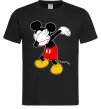 Чоловіча футболка Міккі Маус деб Чорний фото