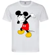 Чоловіча футболка Міккі Маус деб Білий фото