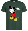 Чоловіча футболка Міккі Маус деб Темно-зелений фото