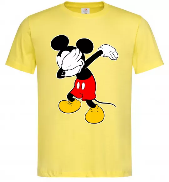 Чоловіча футболка Міккі Маус деб Лимонний фото