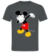 Чоловіча футболка Міккі Маус деб Графіт фото