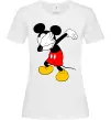 Жіноча футболка Міккі Маус деб Білий фото
