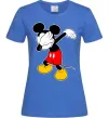 Жіноча футболка Міккі Маус деб Яскраво-синій фото