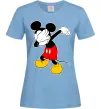 Жіноча футболка Міккі Маус деб Блакитний фото
