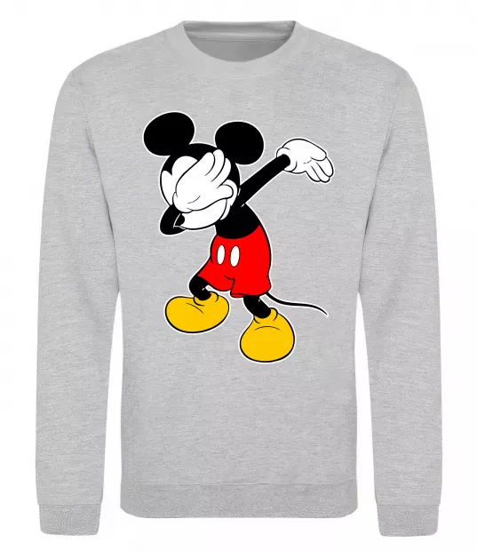 Світшот Міккі Маус деб Сірий меланж фото