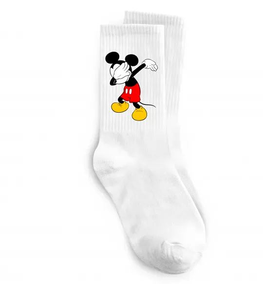 Носки Міккі Маус деб Белый фото