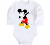 Детский боди Міккі Маус деб Белый фото
