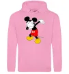Жіноча толстовка (худі) Міккі Маус деб Рожевий фото