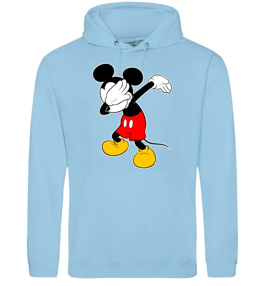 Жіноча толстовка (худі) Міккі Маус деб Блакитний фото