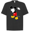 Футболка Оверсайз Міккі Маус деб Чорний фото