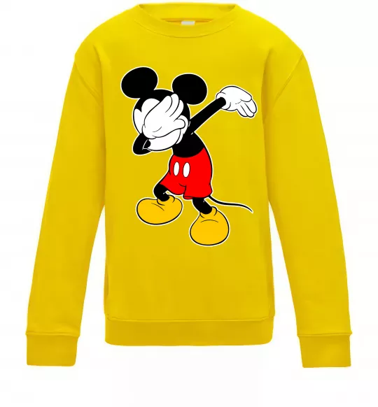 Дитячий світшот Міккі Маус деб Сонячно жовтий фото